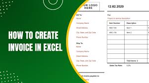 Generate a Word Invoice in Excel with VBA coding.